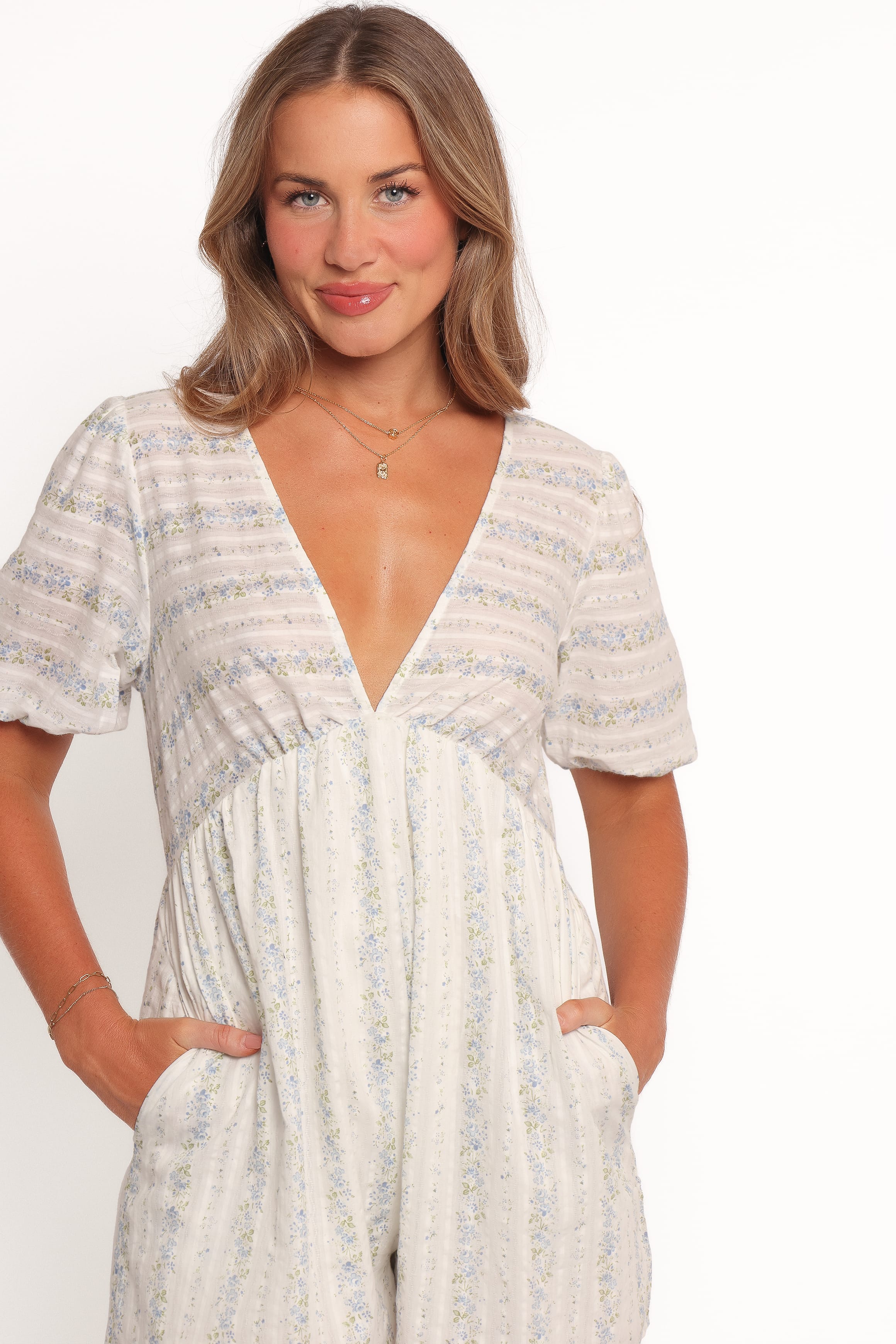 PLAYSUITS Aisley Playsuit - White
