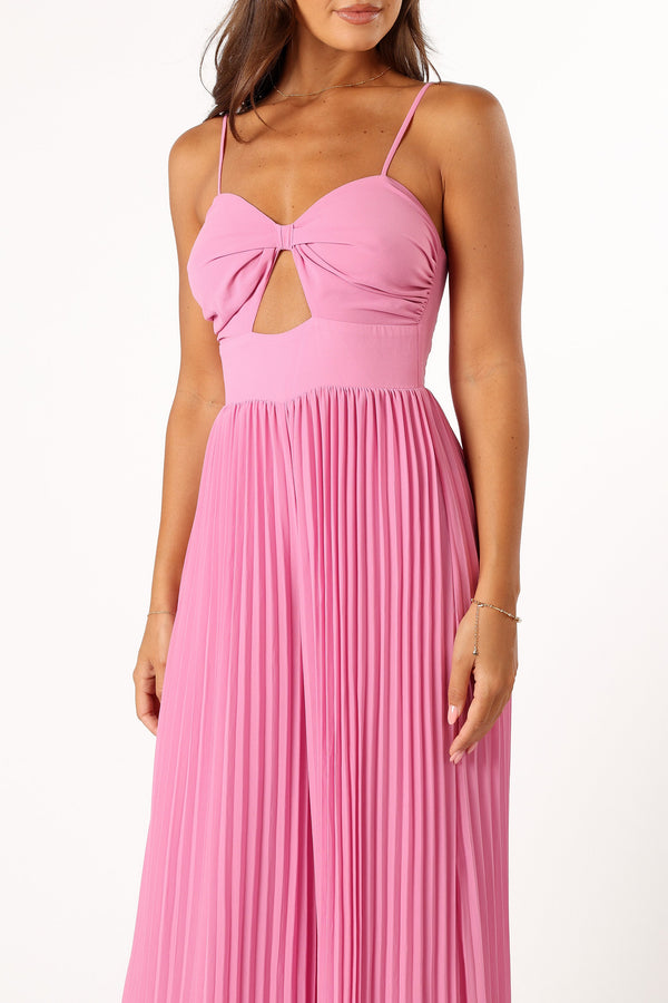 PLAYSUITS @Alice Wide Leg Jumpsuit - Pink