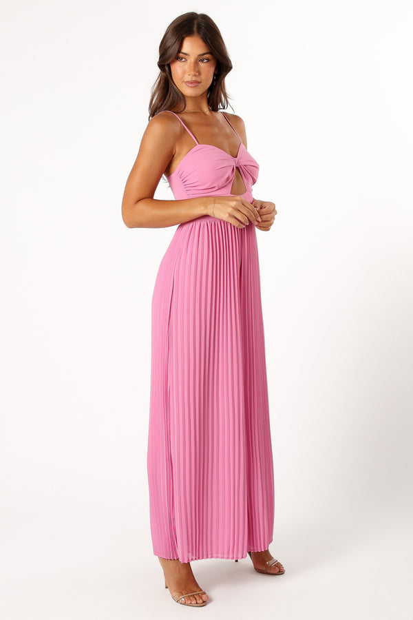 PLAYSUITS @Alice Wide Leg Jumpsuit - Pink