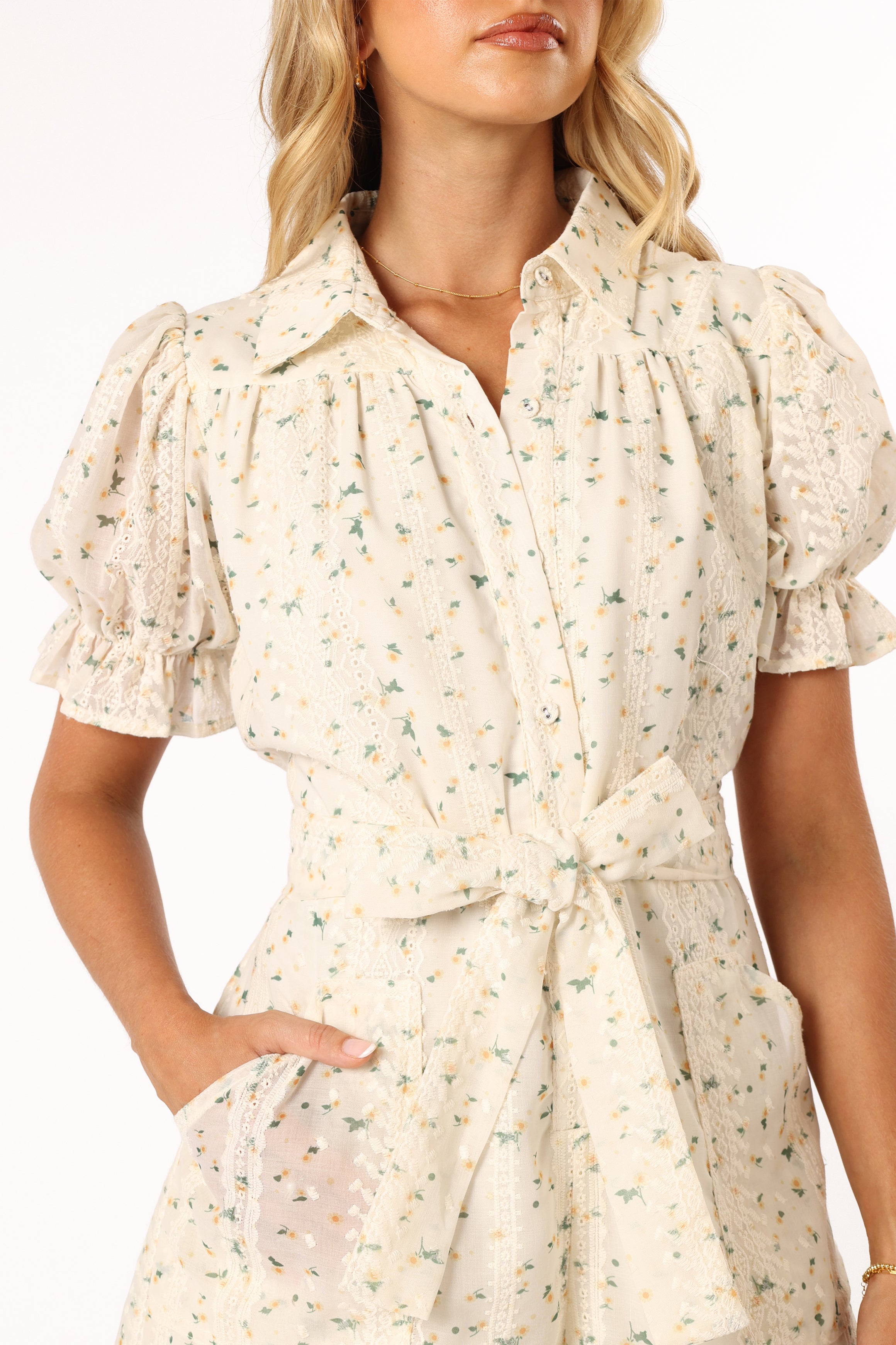 PLAYSUITS @Amy Playsuit - Yellow Floral (Hold for Easter)