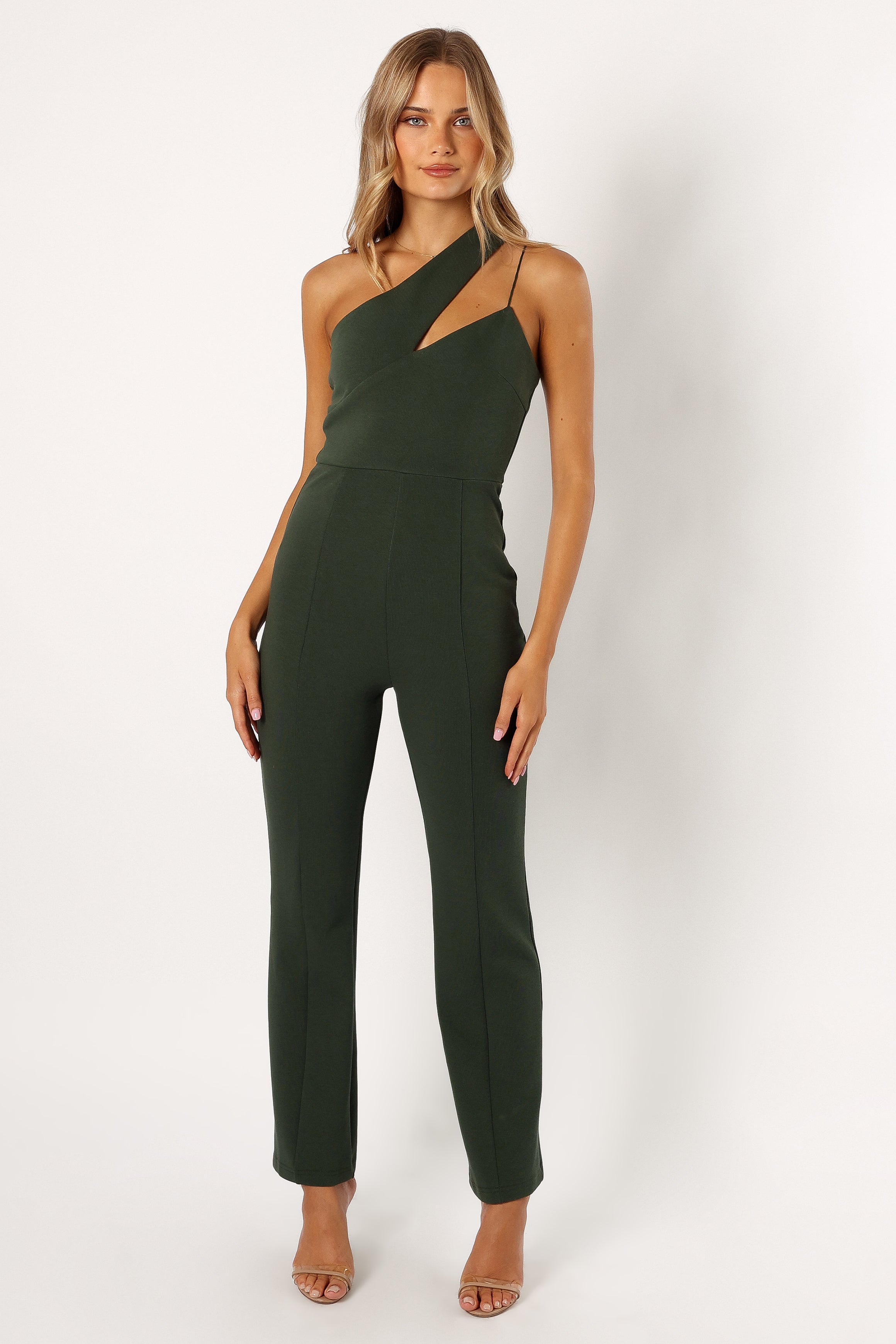 PLAYSUITS @Angelus Jumpsuit - Emerald