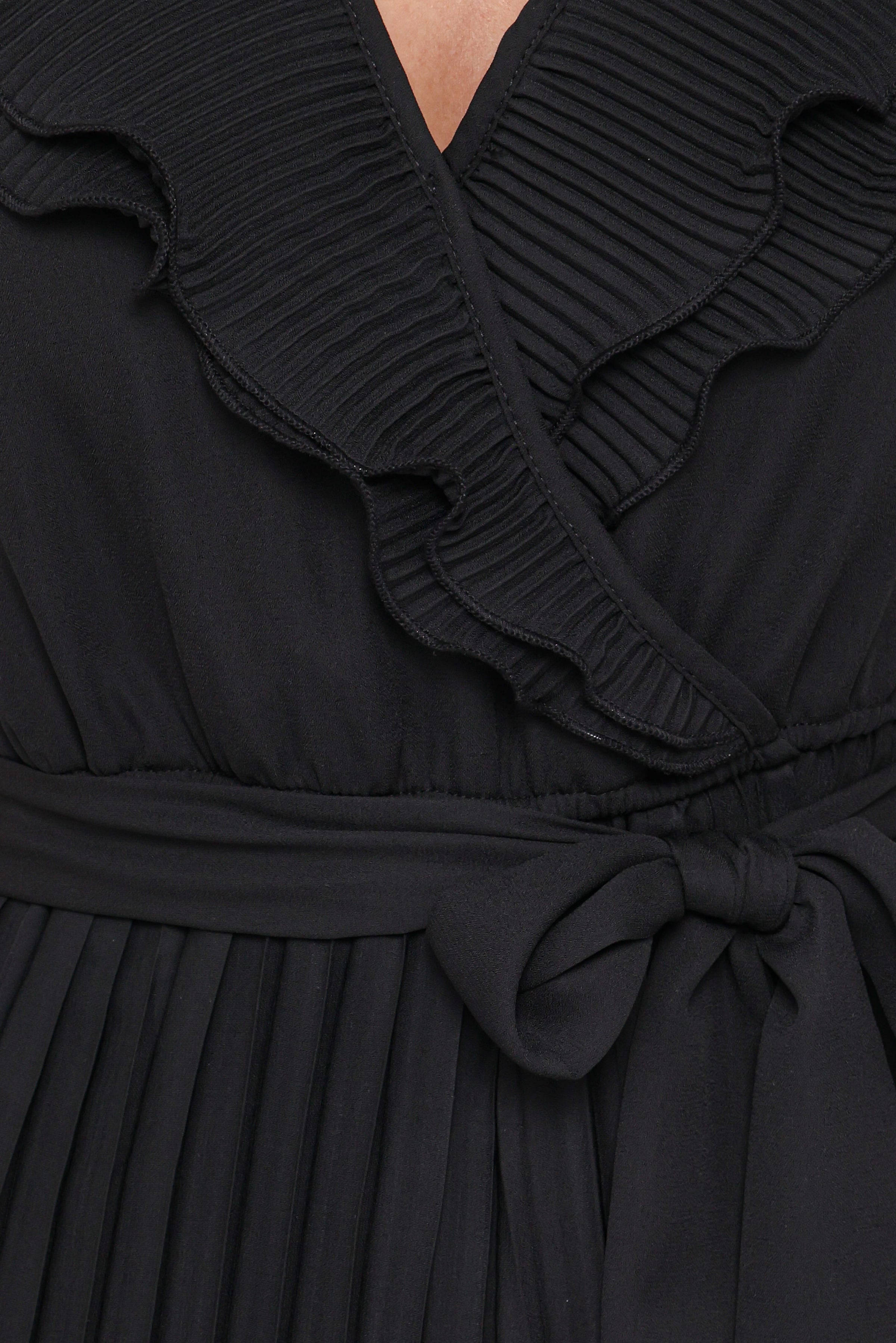 PLAYSUITS Ariella Wide Leg Jumpsuit - Black