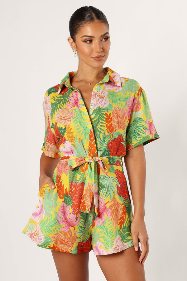 PLAYSUITS @Arli Playsuit - Leilani Print