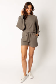 PLAYSUITS @Blakey Romper - Olive