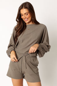 PLAYSUITS @Blakey Romper - Olive