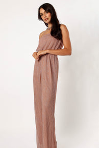 PLAYSUITS @Callie Jumpsuit - Rose Gold