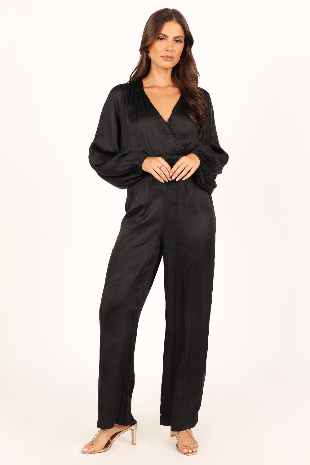 Cameron Jumpsuit - Black - Petal & Pup