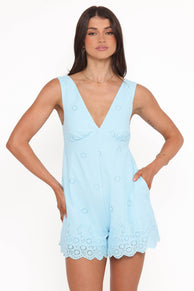 PLAYSUITS Cleo Playsuit - Aqua