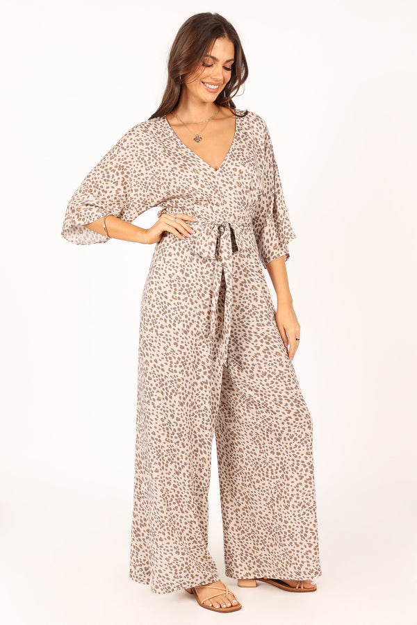 PLAYSUITS @Corey Jumpsuit - Leopard