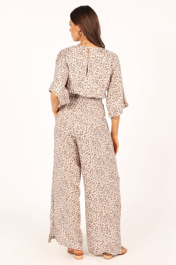 PLAYSUITS @Corey Jumpsuit - Leopard