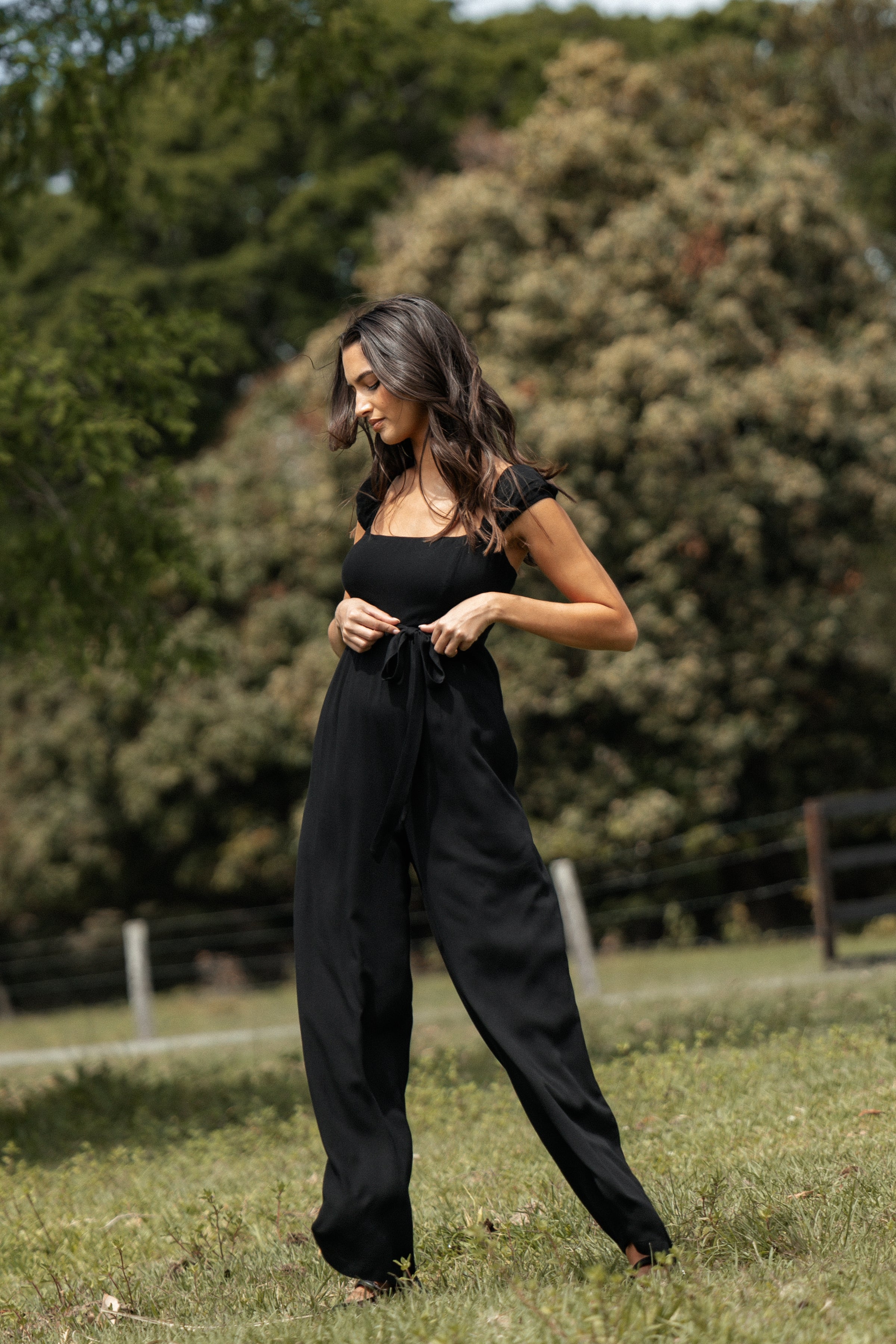PLAYSUITS Crosby Jumpsuit - Black