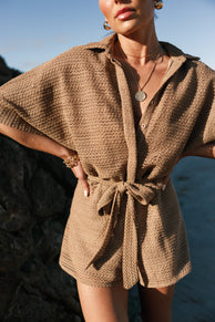 PLAYSUITS Culpo Playsuit - Mocha