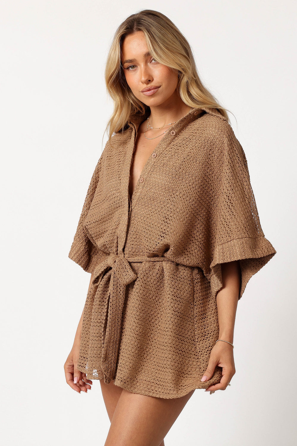 Collective Dress - Culpo Playsuit - Mocha sixth image