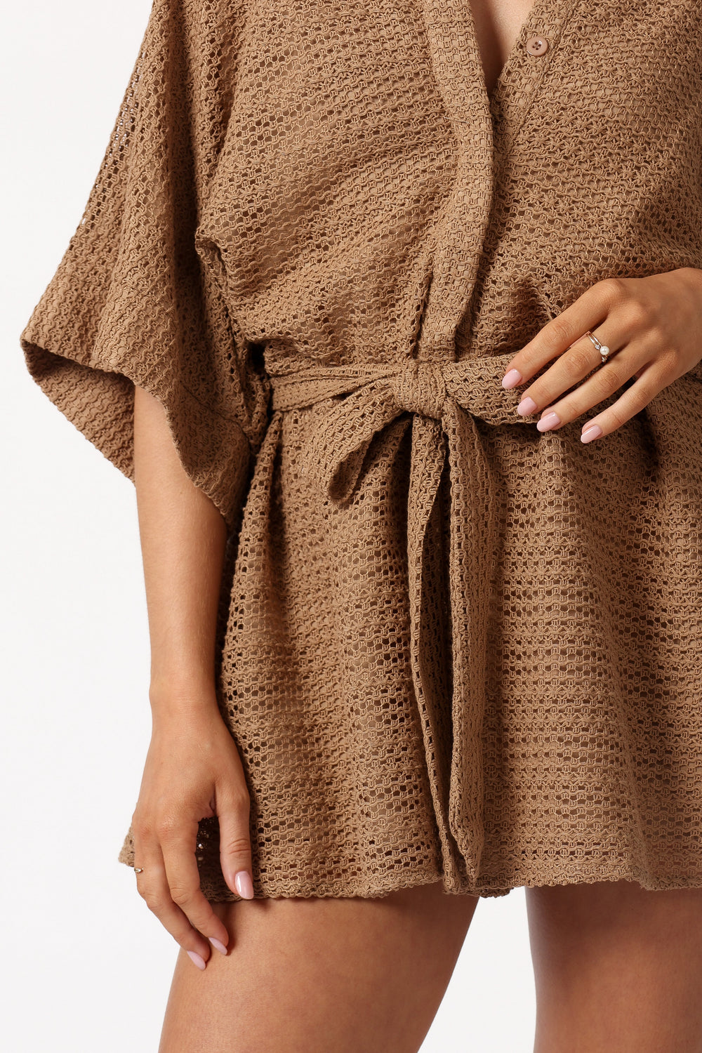 Collective Dress - Culpo Playsuit - Mocha fifth image