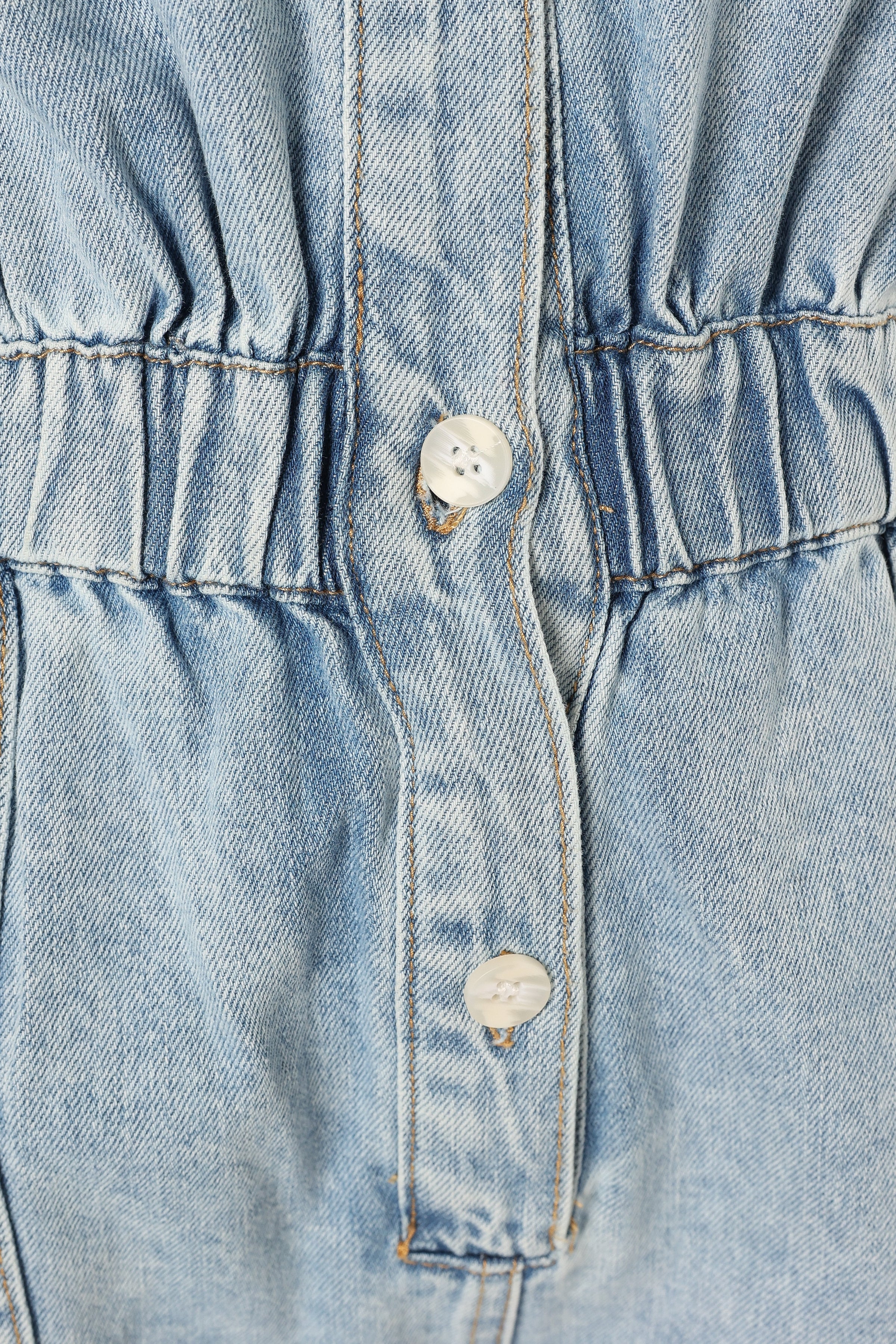 PLAYSUITS @Danielle Romper - Medium Denim