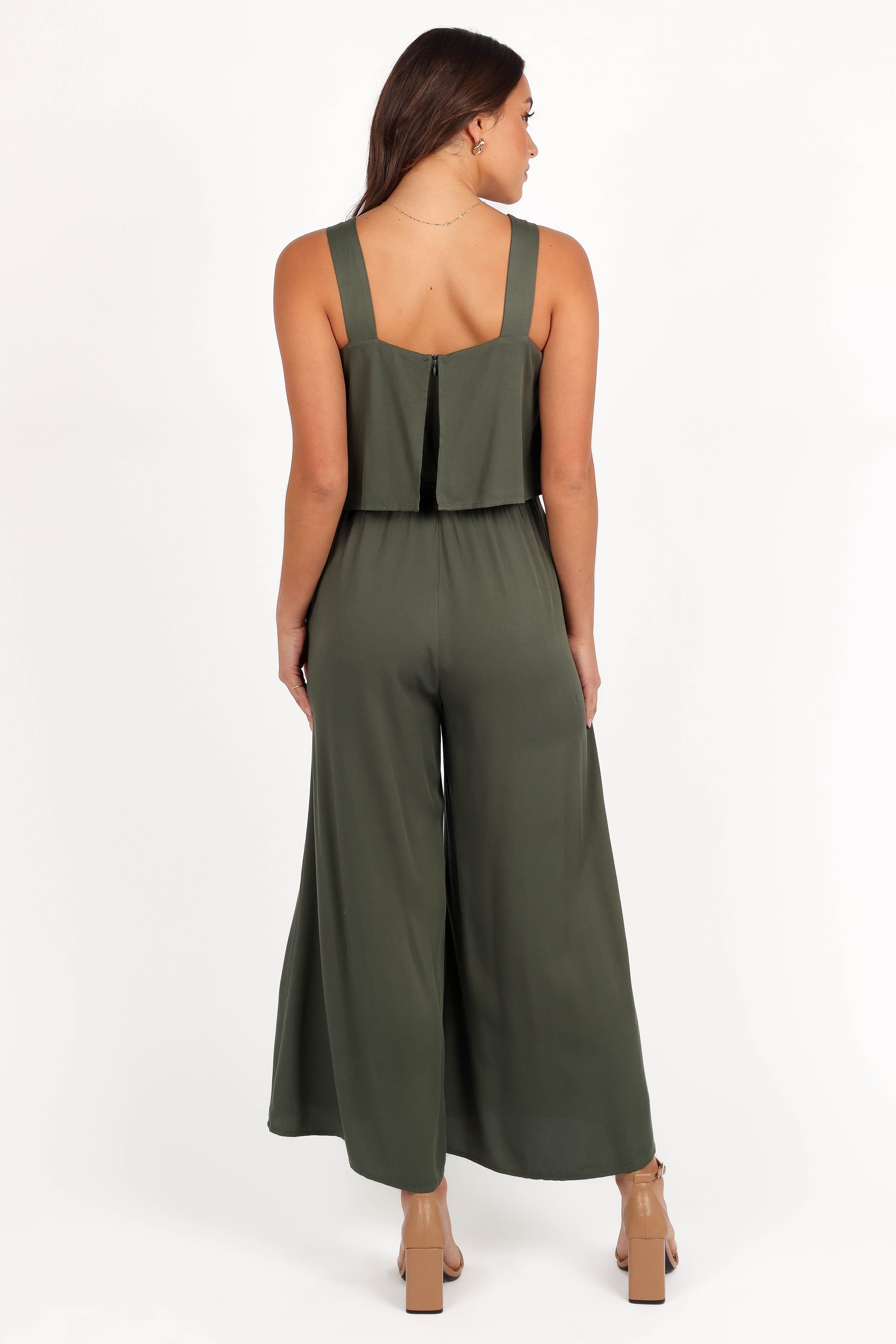 PLAYSUITS Delia Jumpsuit - Khaki