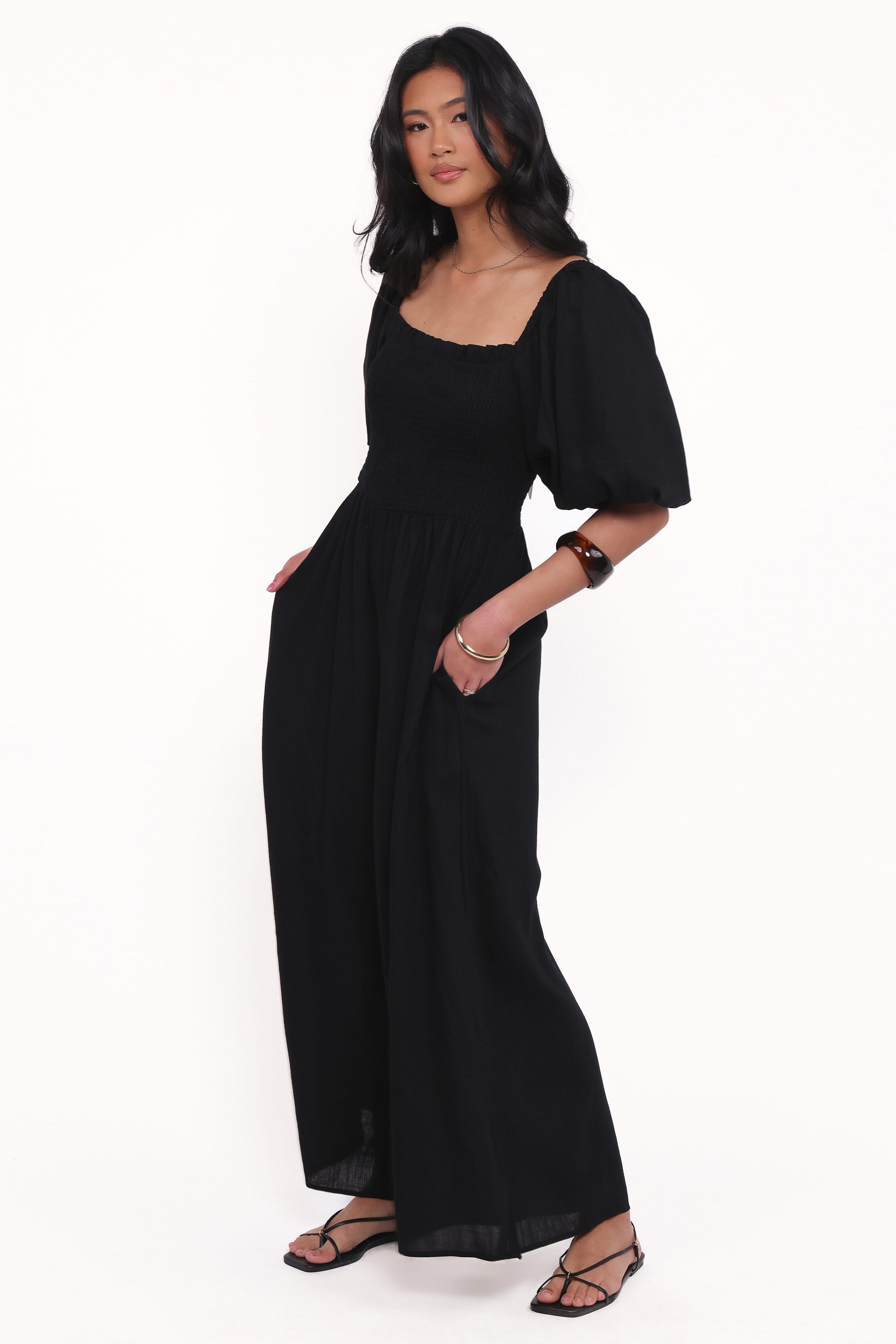 PLAYSUITS Ebony Jumpsuit - Black