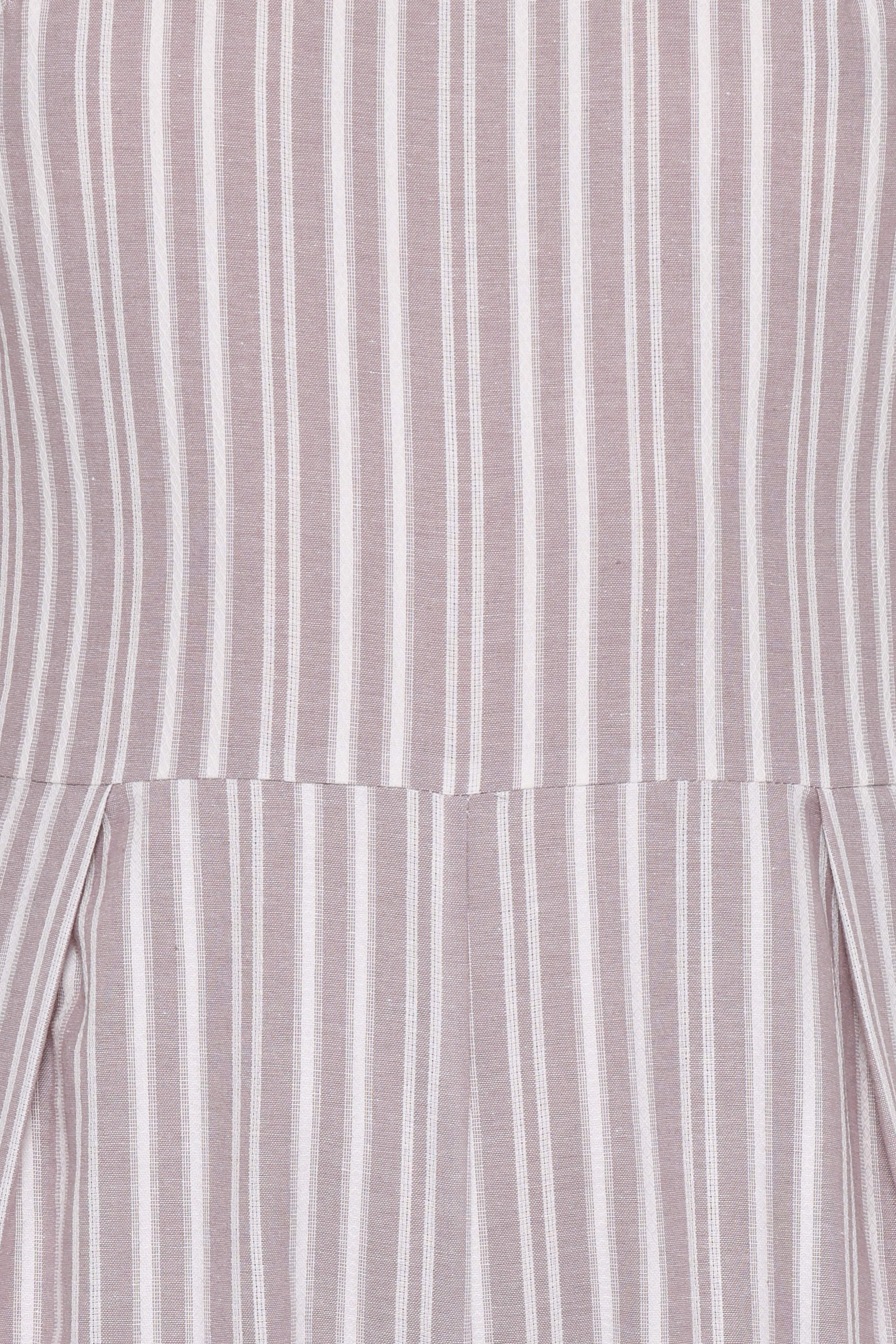 PLAYSUITS Ester Jumpsuit - Beige/White Stripe