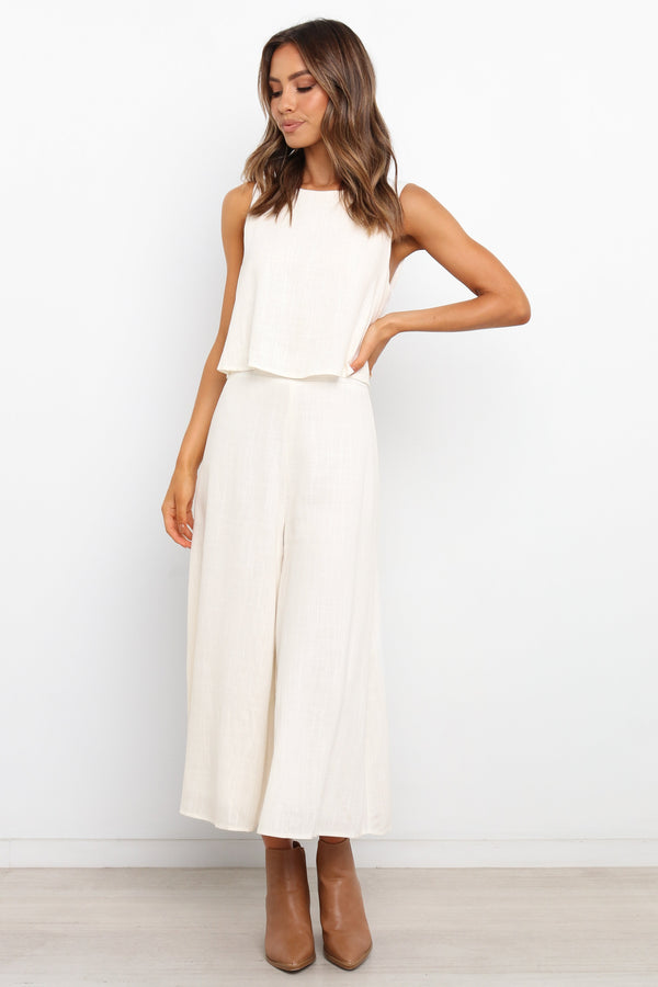 PLAYSUITS Femme Jumpsuit - White