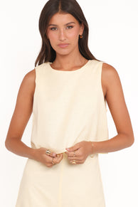 PLAYSUITS Femme Jumpsuit - Yellow