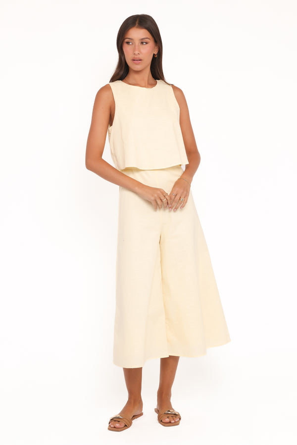 PLAYSUITS Femme Jumpsuit - Yellow