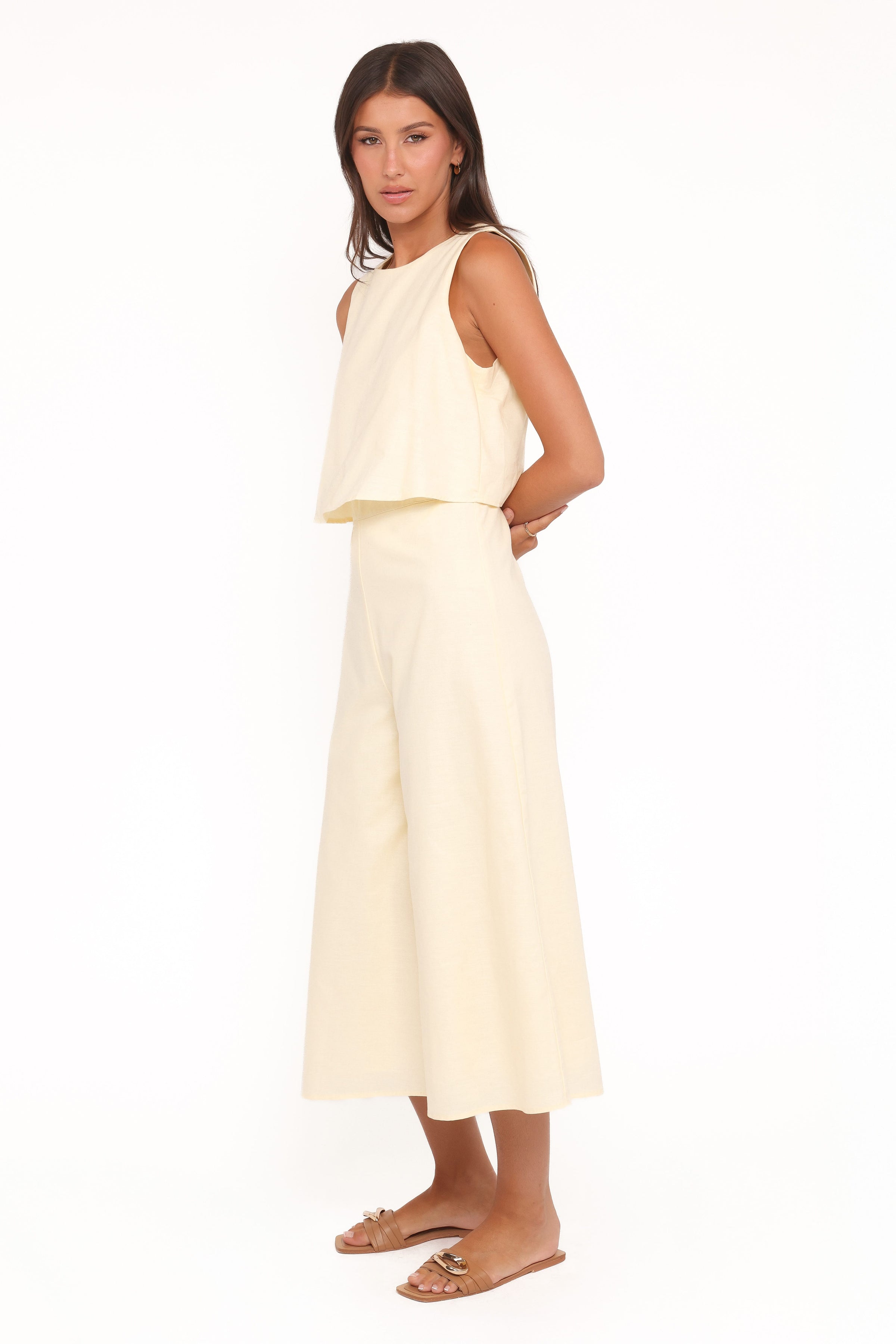 PLAYSUITS Femme Jumpsuit - Yellow