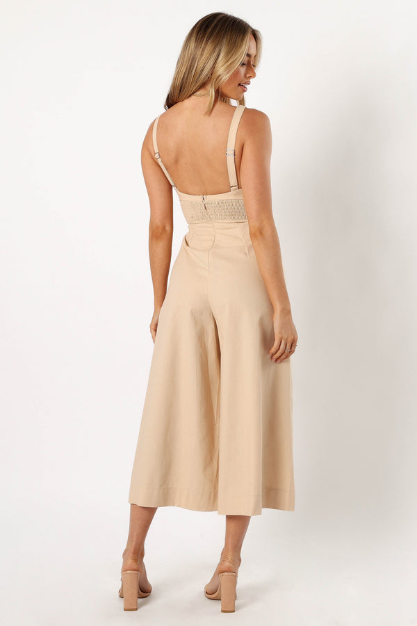 PLAYSUITS @Halley Jumpsuit - Beige