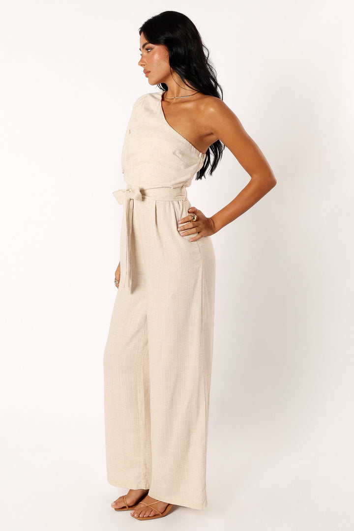 Harvey Jumpsuit Oatmeal Petal & Pup