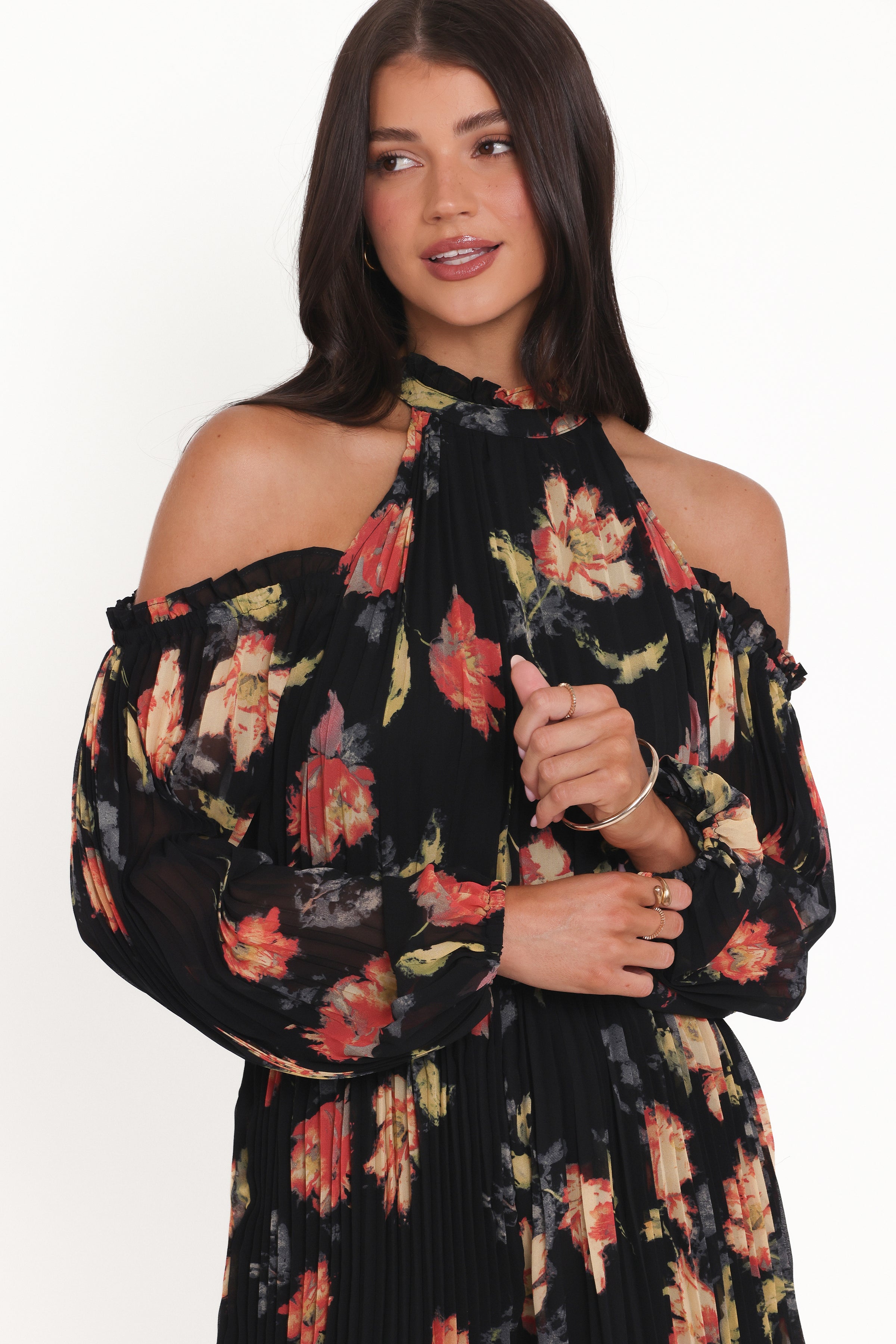 PLAYSUITS @Hillary Playsuit - Black Floral