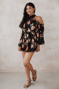 PLAYSUITS Hillary Playsuit - Black Floral