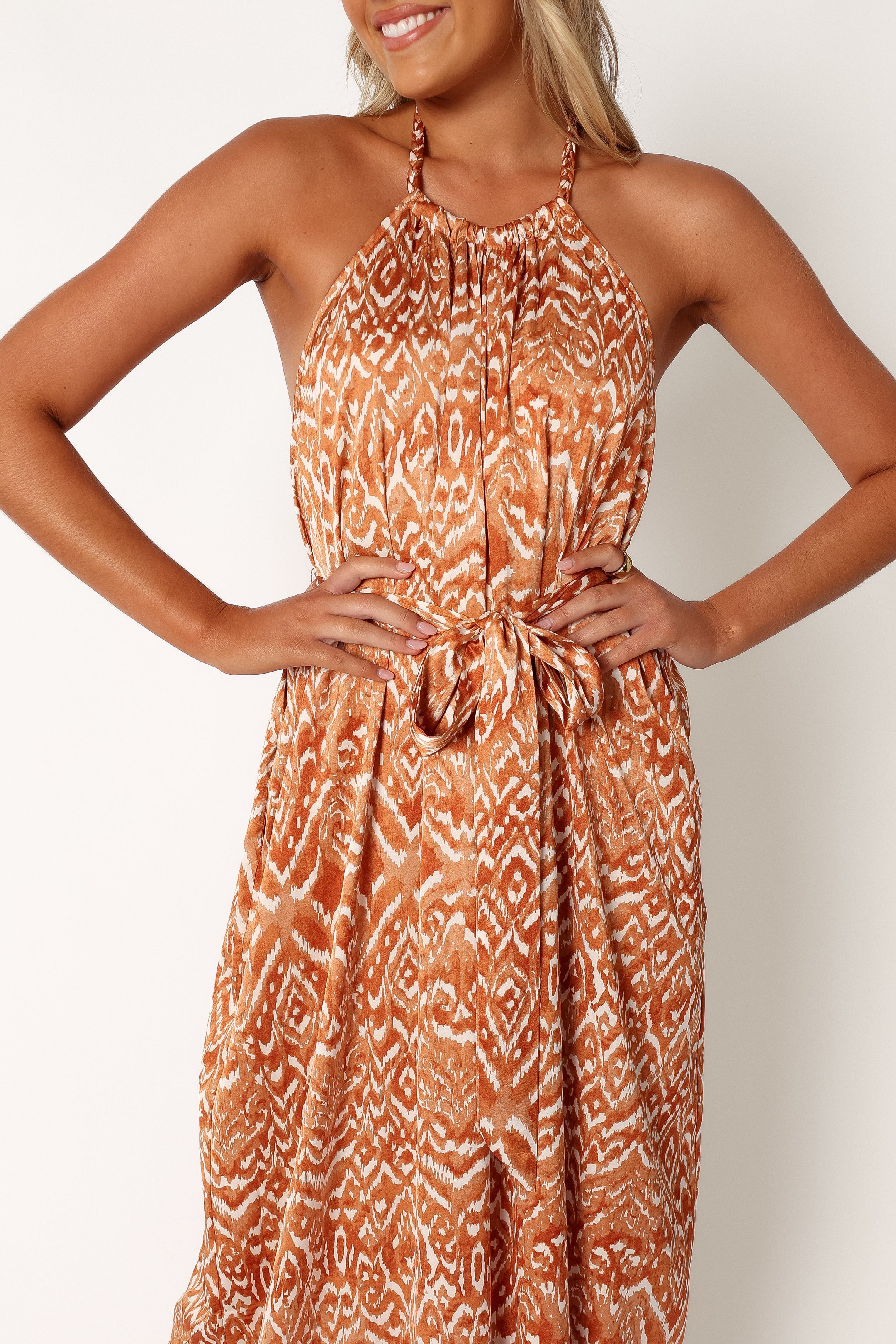 PLAYSUITS @Hilton Jumpsuit - Rust