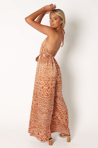 PLAYSUITS @Hilton Jumpsuit - Rust