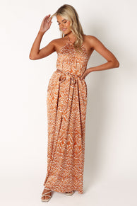 PLAYSUITS @Hilton Jumpsuit - Rust