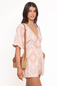 PLAYSUITS Jennifer Playsuit - Sage Paisley