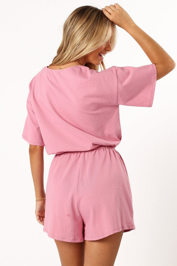 PLAYSUITS @Joey Playsuit - Pink