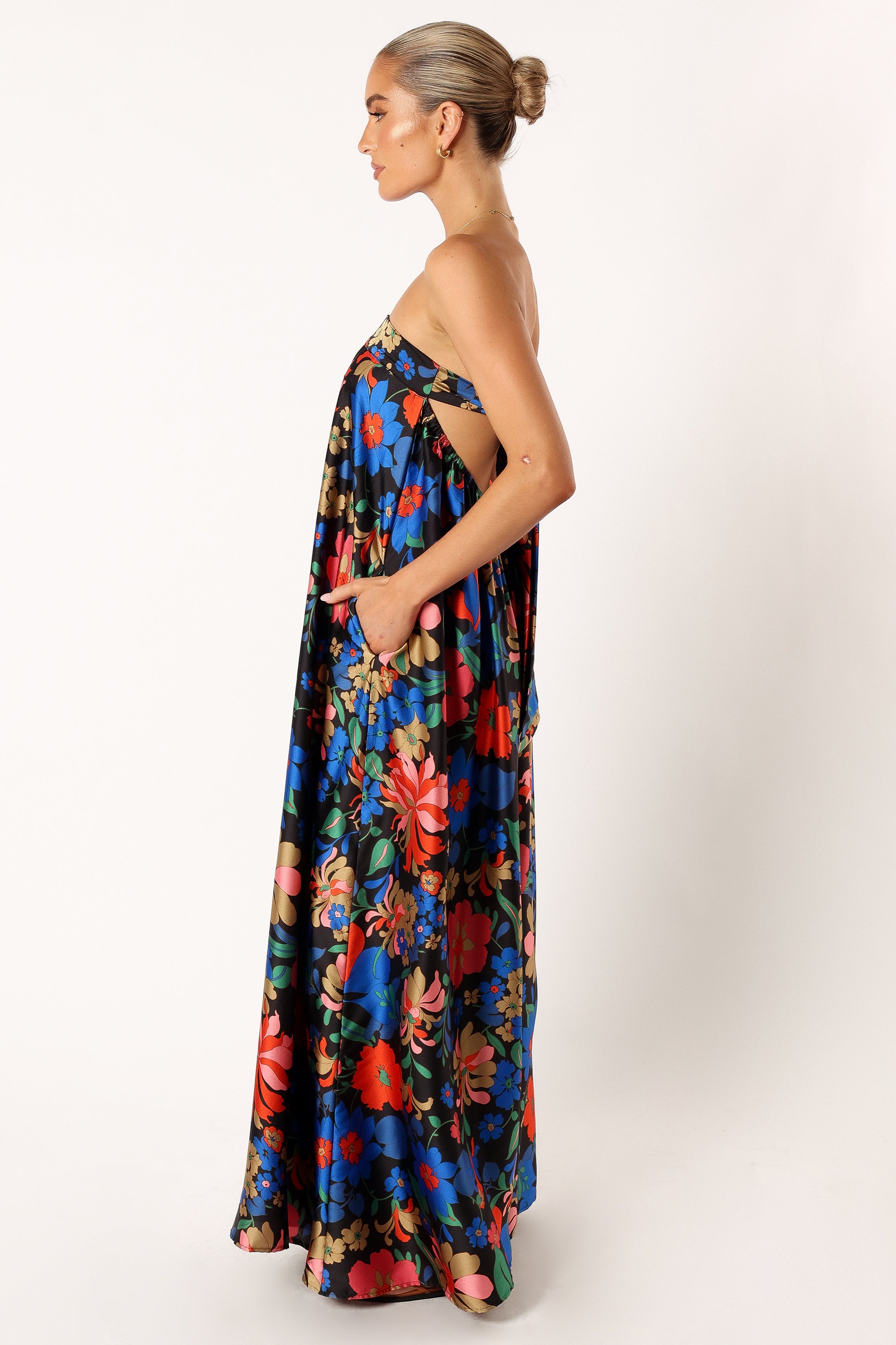 PLAYSUITS @Josephine Strapless Jumpsuit - Black