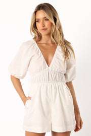 PLAYSUITS @Kaia Playsuit - White