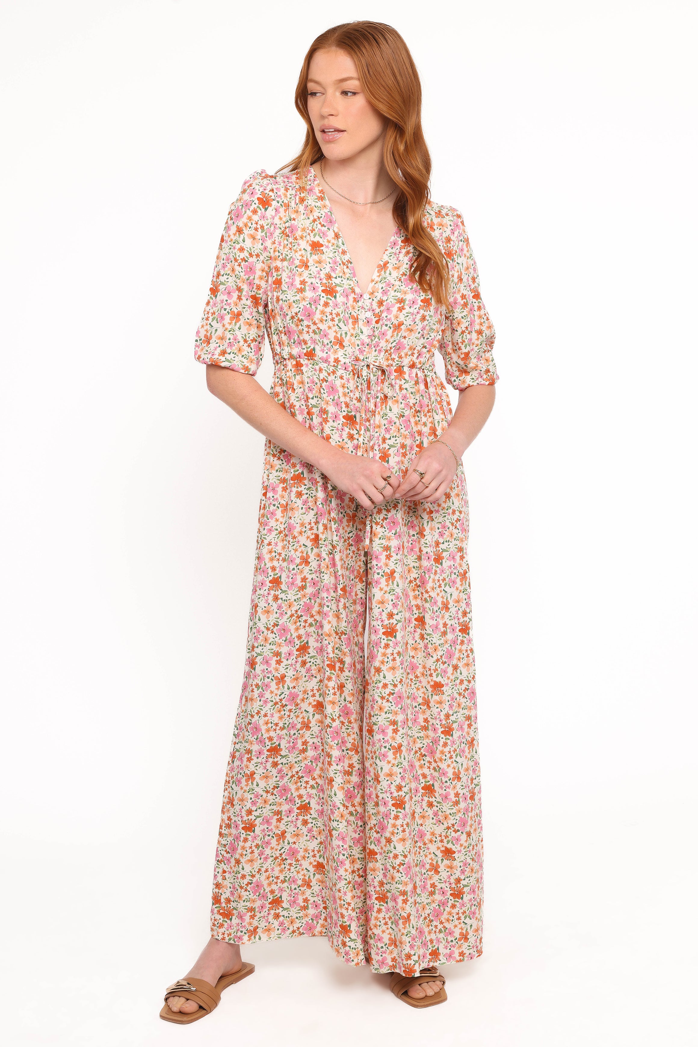 PLAYSUITS Kelda Jumpsuit - Beige