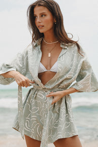 PLAYSUITS Kellie Playsuit - Sage