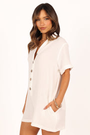 PLAYSUITS Kinny Playsuit - White