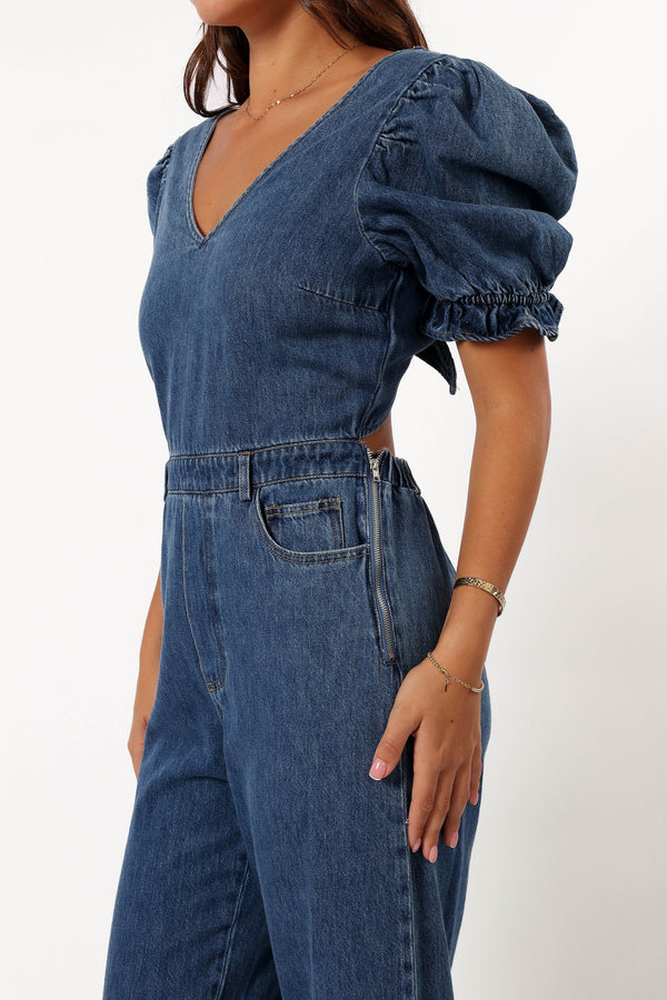 PLAYSUITS @Krissy Jumpsuit - Denim