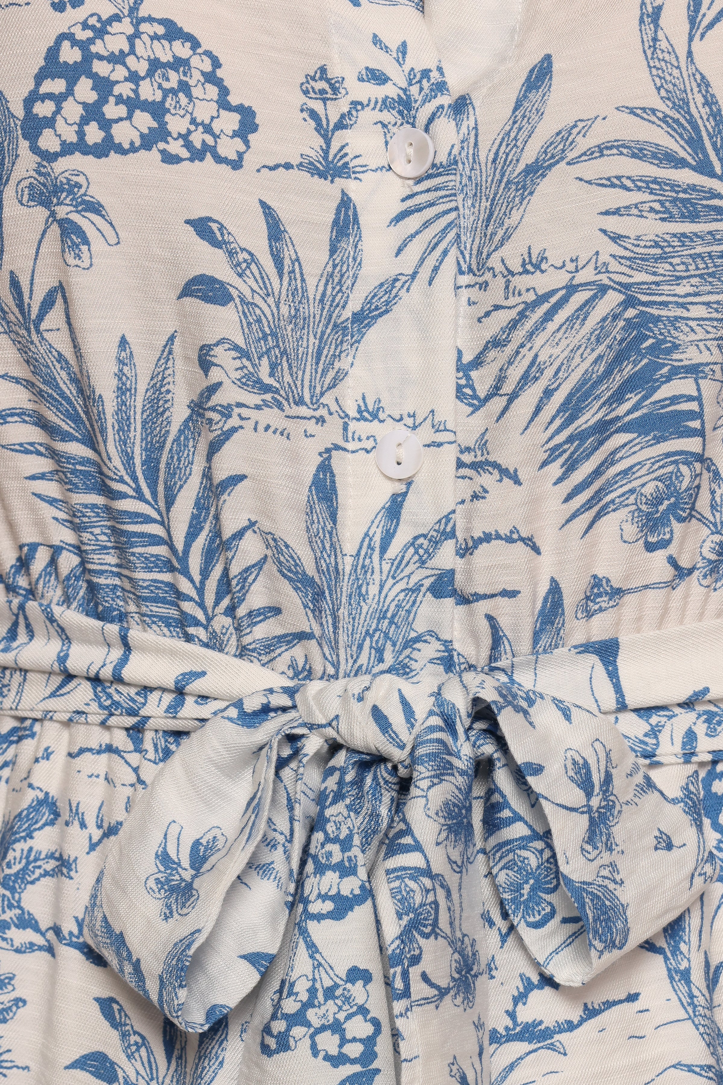 PLAYSUITS Lara Jumpsuit - Blue White