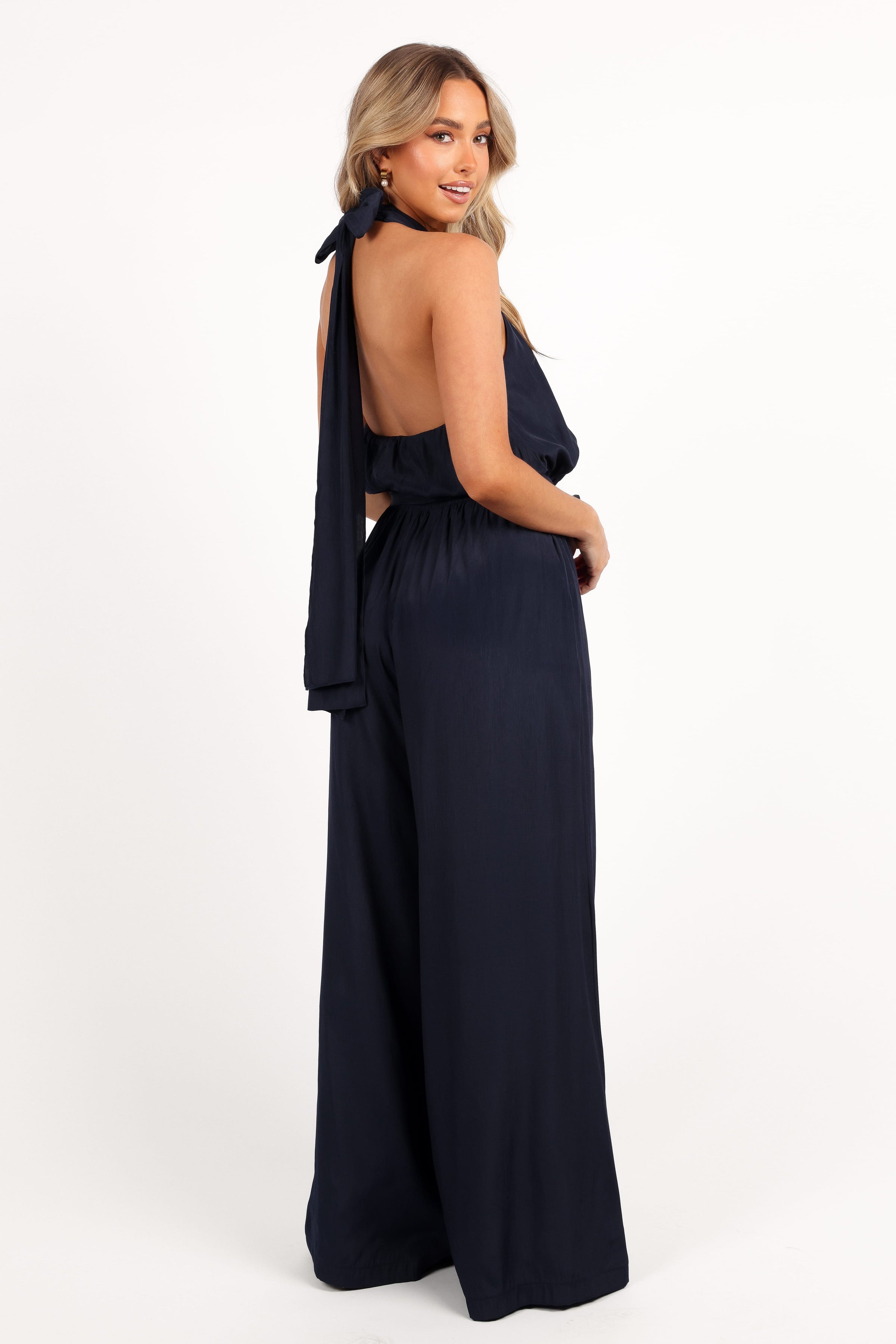 PLAYSUITS Lelia Jumpsuit - Navy