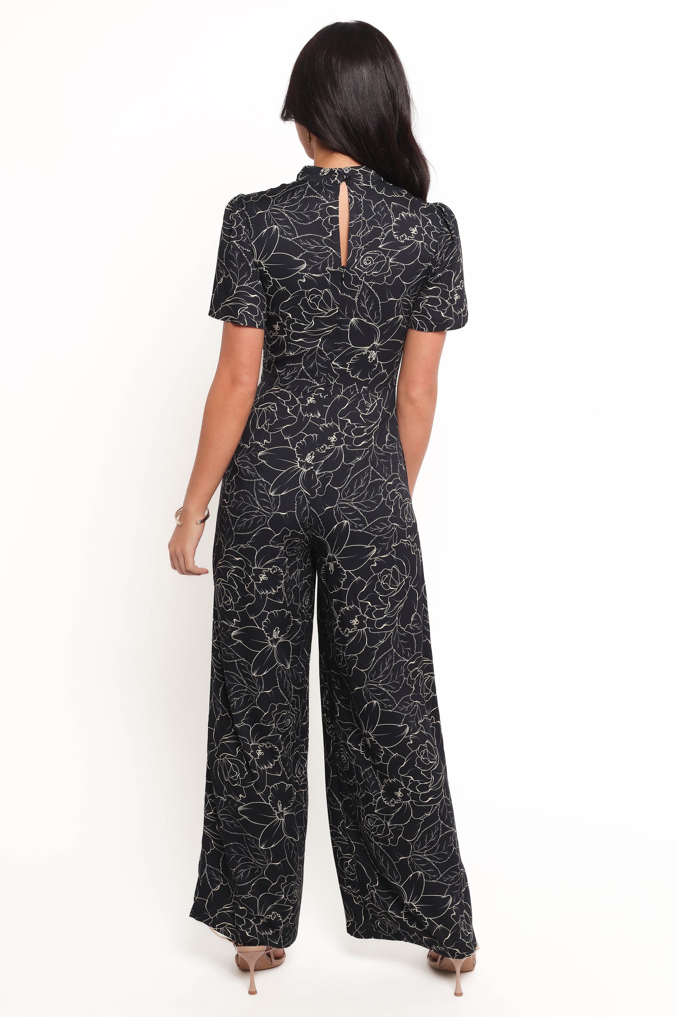 PLAYSUITS Lemao Jumpsuit - Black White
