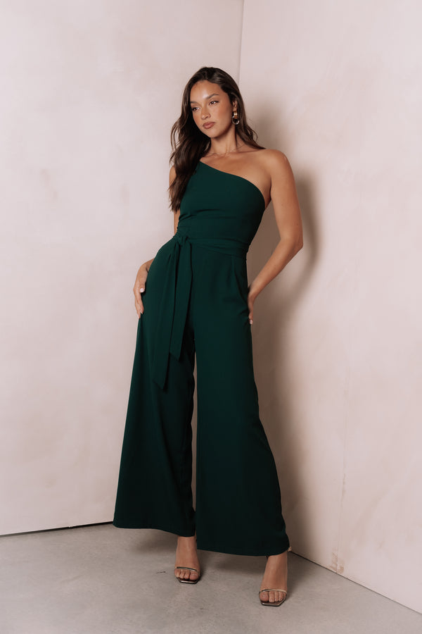 PLAYSUITS Leyton Jumpsuit - Emerald