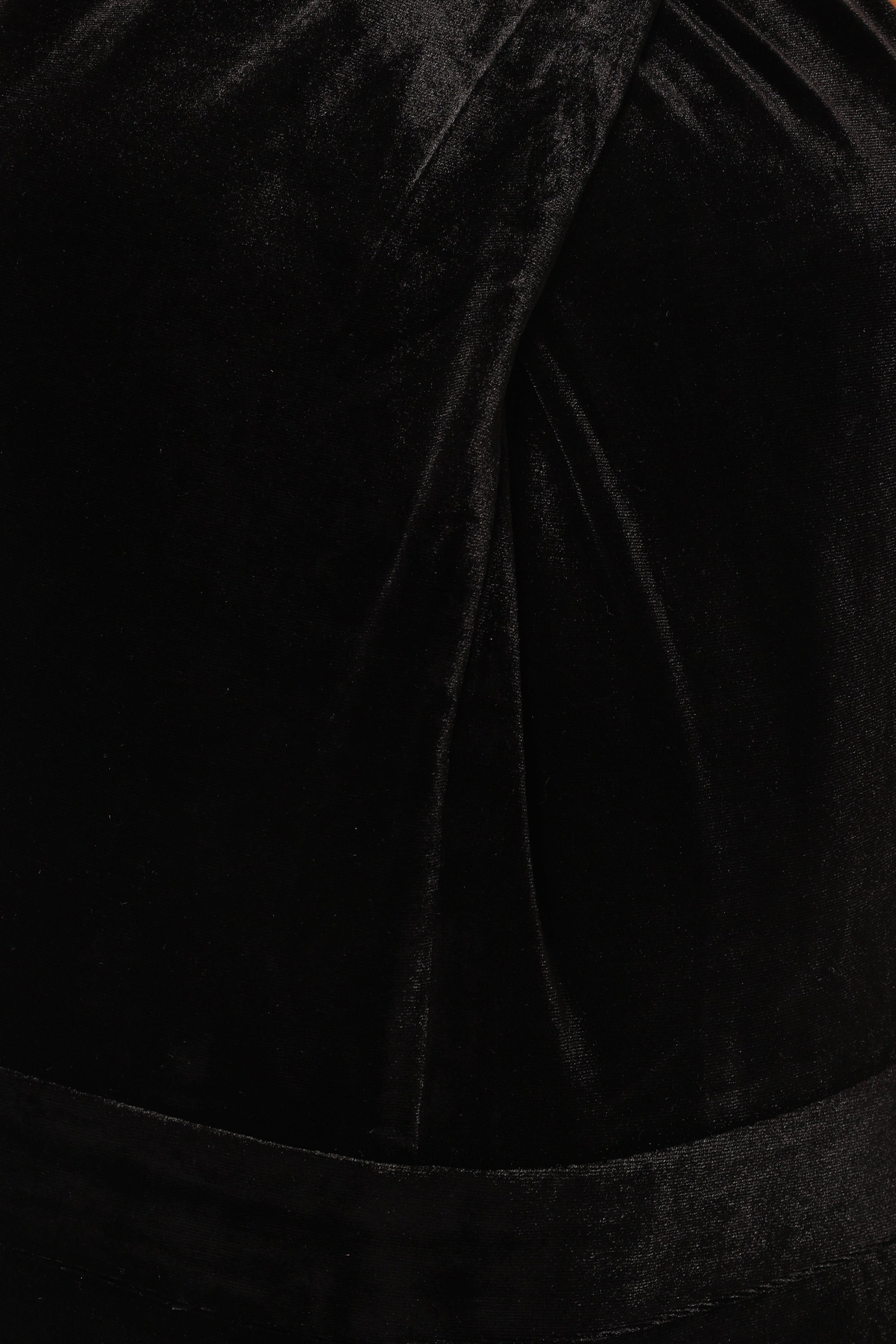 PLAYSUITS @Liberty Velvet Jumpsuit - Black