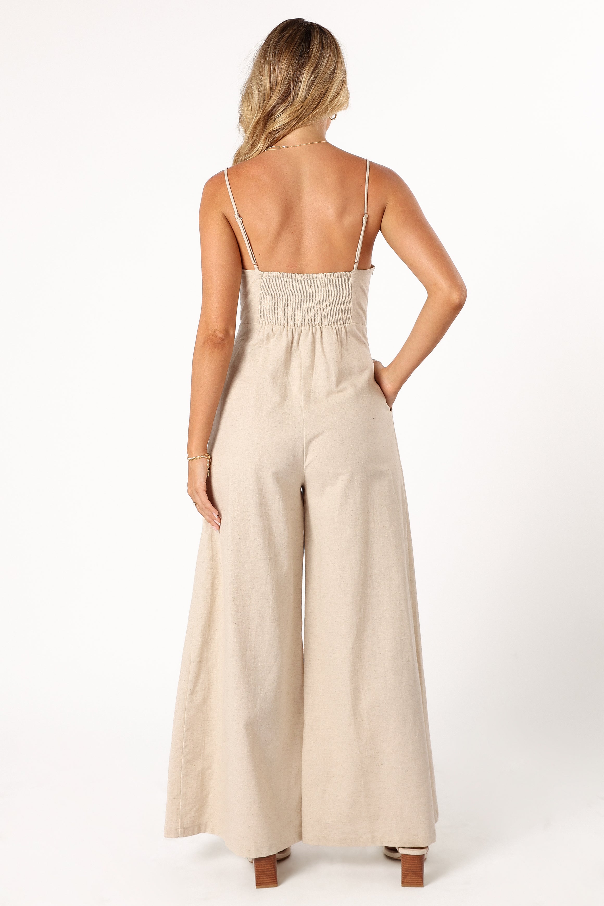 PLAYSUITS @Lila Jumpsuit - Oatmeal
