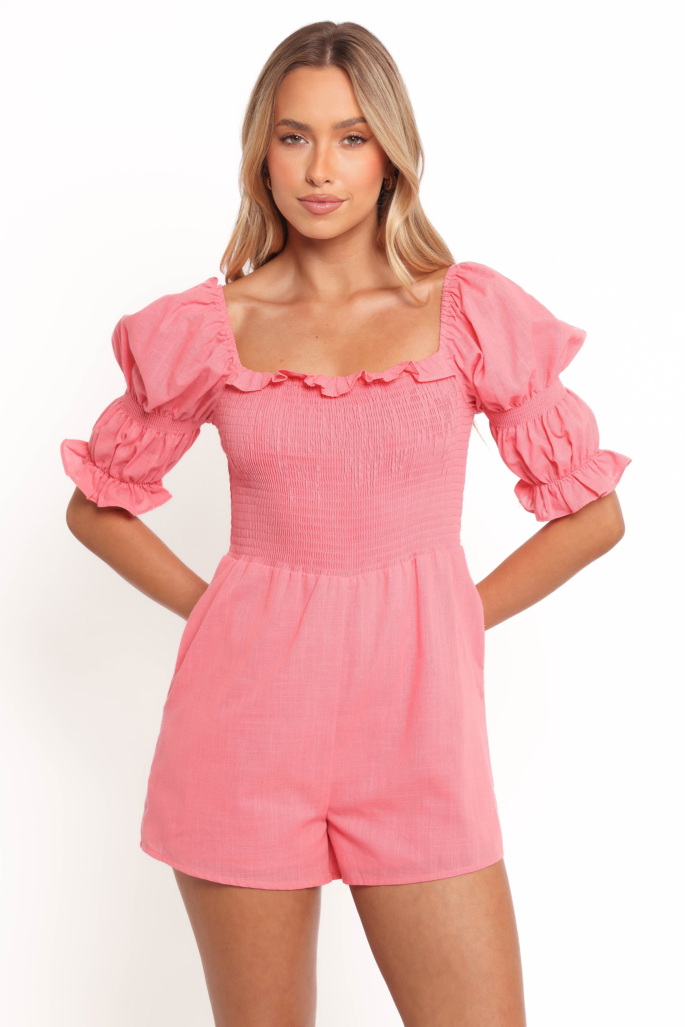 PLAYSUITS Lila Playsuit - Coral
