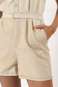 PLAYSUITS @Lynn Playsuit - Beige