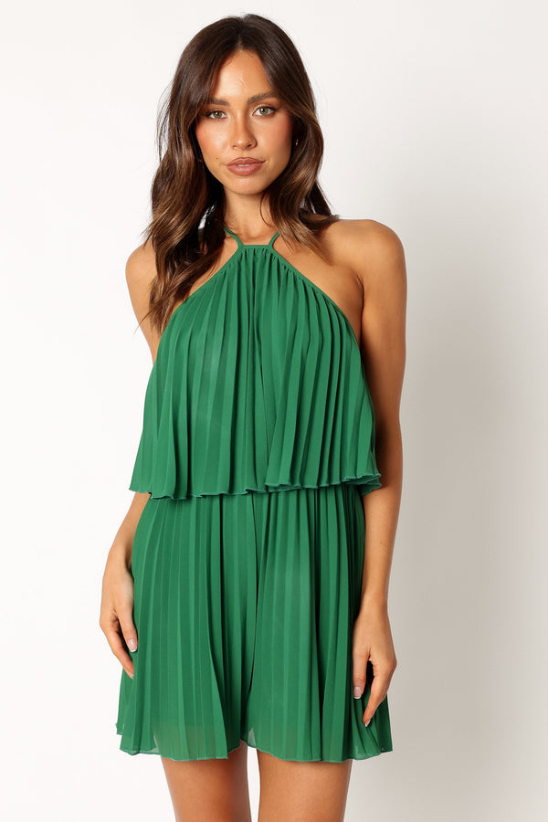 PLAYSUITS @Magnolia Pleat Playsuit - Green